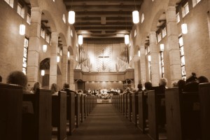 I was glad when they said to me, "Let us go to the house of the Lord!" Psalm 122:1